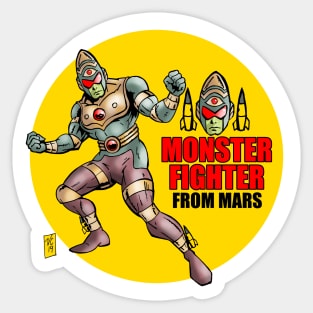 MONSTER FIGHTER FROM MARS Sticker